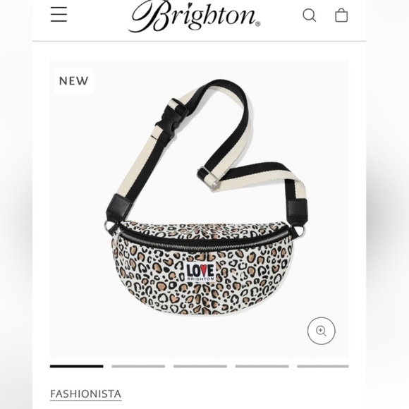 Brighton Leopard Pattern Fanny Pack - Picture 2 of 2